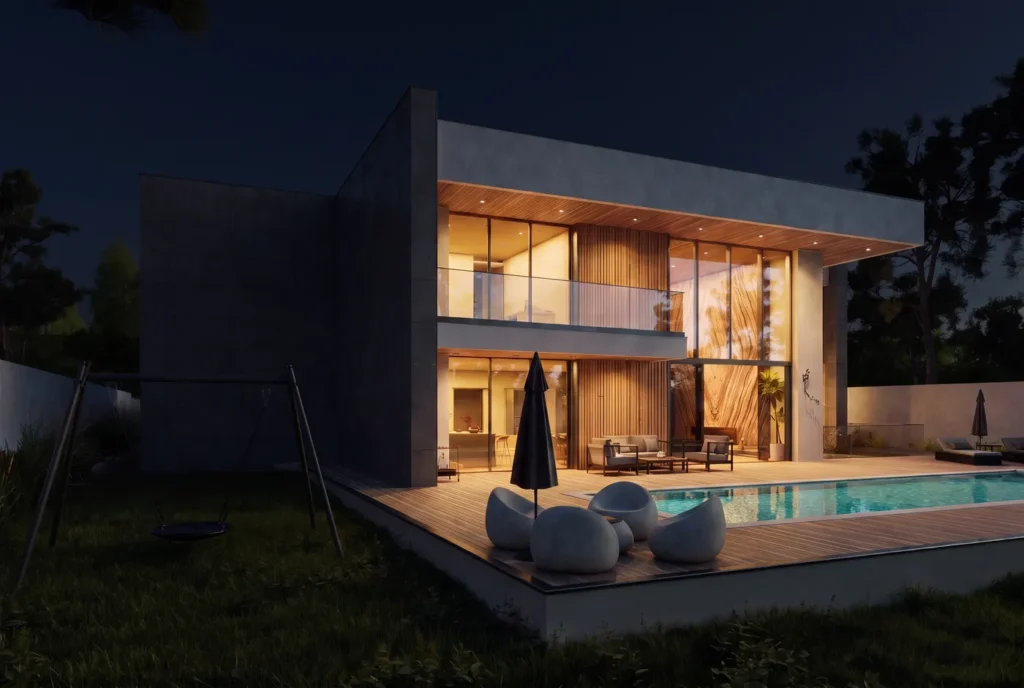 Rendu 3D du projet conduit dans la Masterclass Revit Architecture — visuel principal